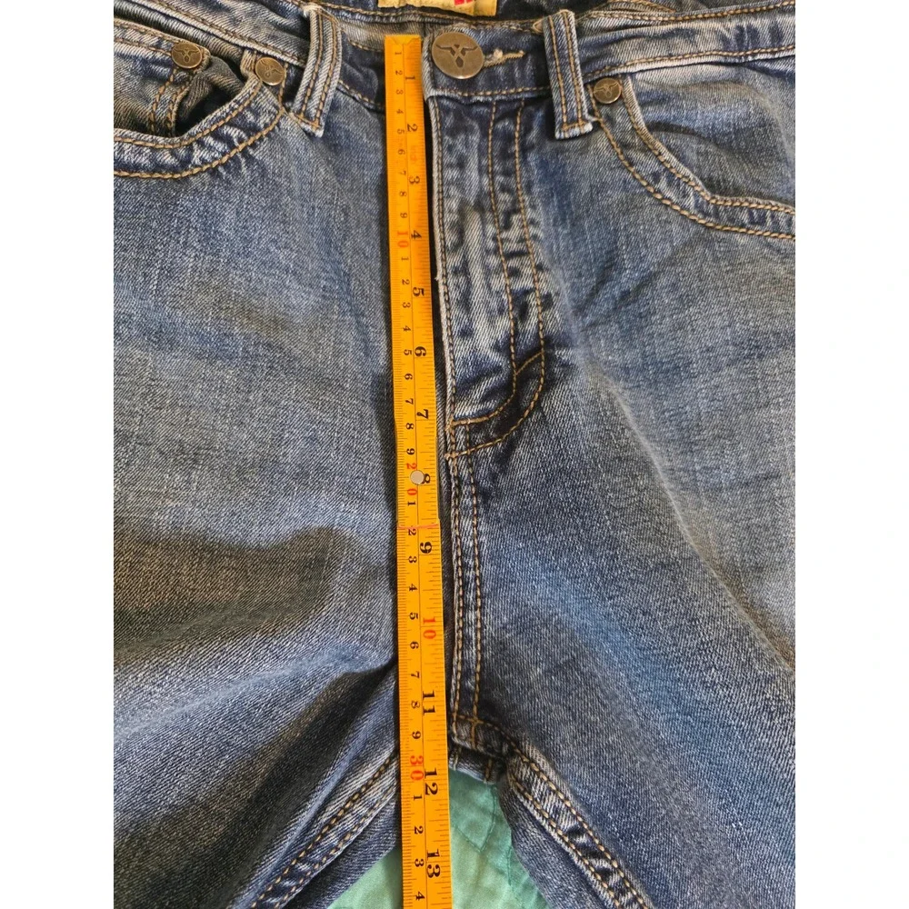 Wrangler 20X No. 44 Slim Fit Jeans Mens 33x36 Medium Wash Stretch 1044MWXMA